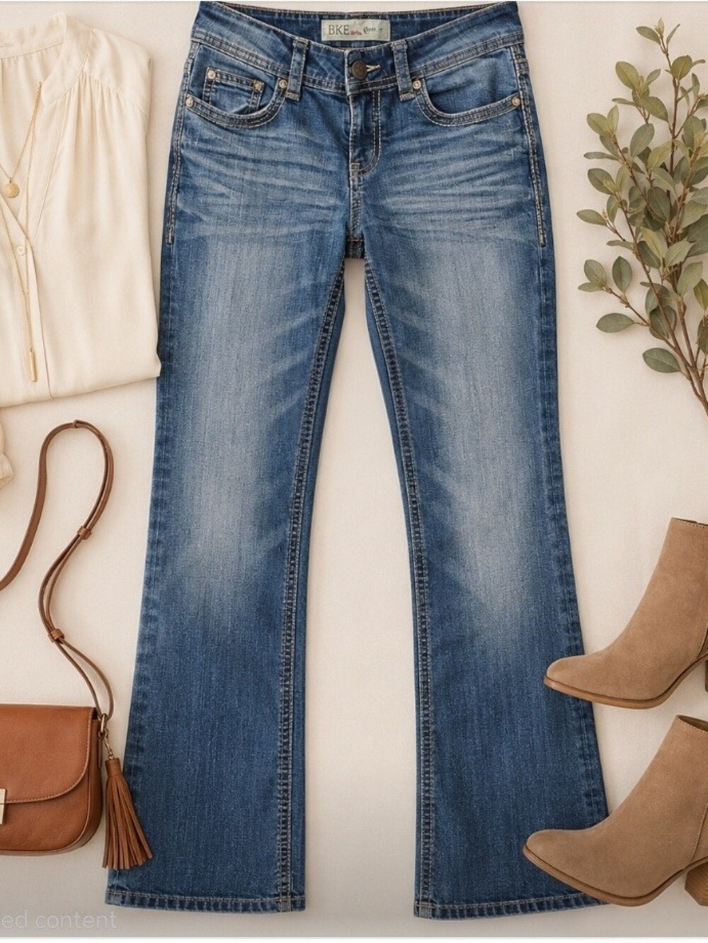 BKE Stella Bootcut Jeans – Medium Wash